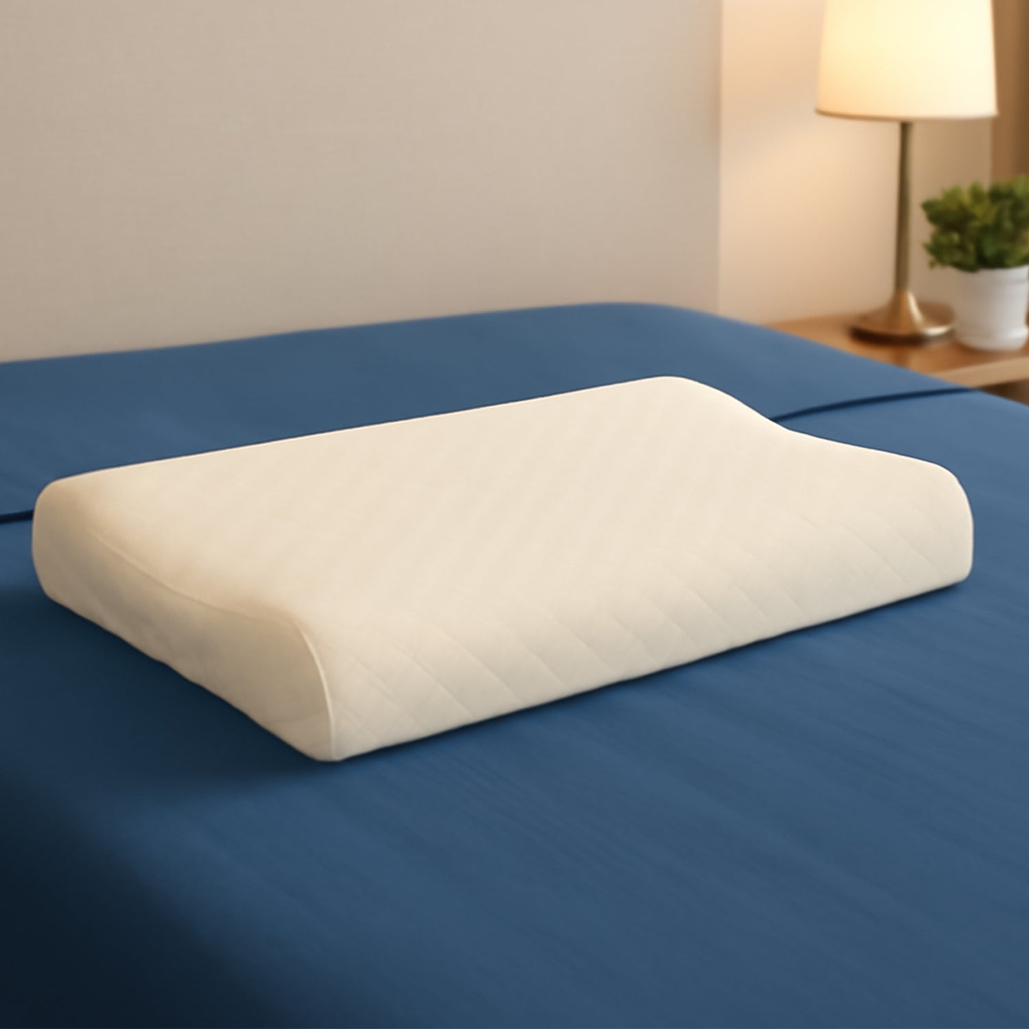 01_74b84bb1-a5dc-4b11-842c-9449238415d2.jpg Premium Orthopedic Memory Foam Cervical Pillow (48x27CM / 1 Pc) - Image 1