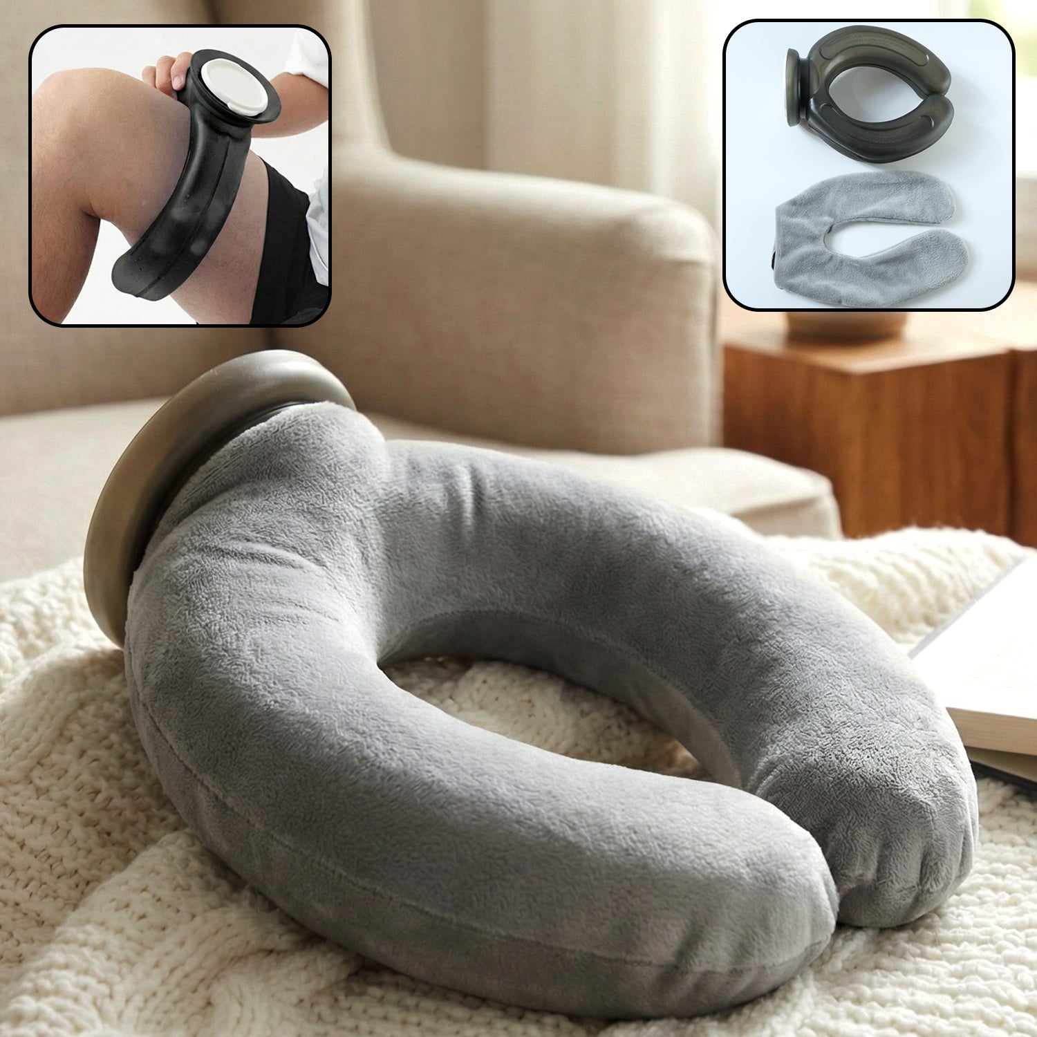 01_76e44dba-3c30-4924-9485-1aa65c9a06cb.jpg Multi-Purpose U-Shaped Comfort Support Pillow (1 Pc) - Image 1