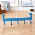 Multi Metal 5 Hook Hanging Rack (1 Pc)