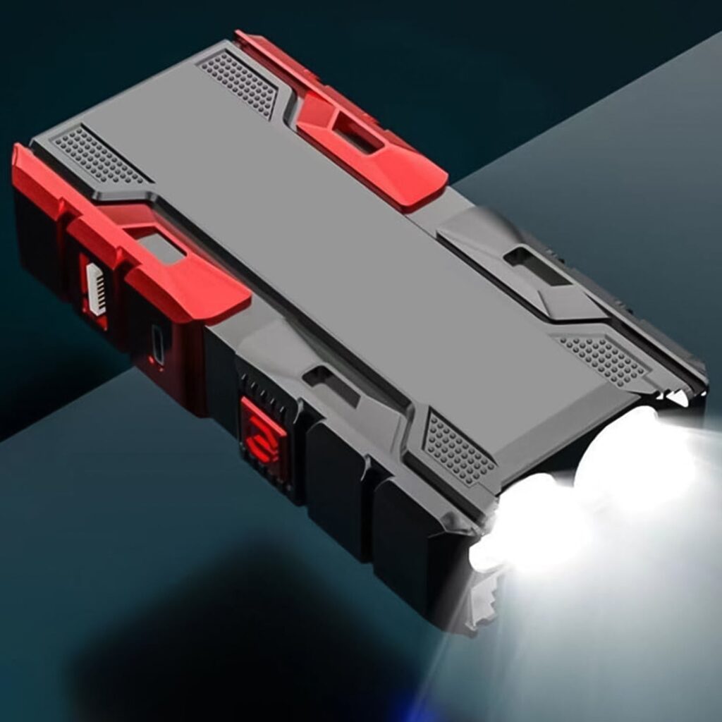 Rechargeable Mini LED Flashlight with Power Bank