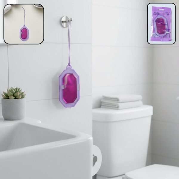 Hanging Lavender Gel Air Freshener for Bathroom