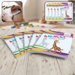 Kids Animal Theme Colouring Book Set ( 5 Pc /  Mix Color Books)