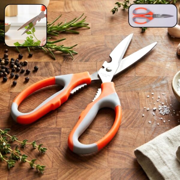 Heavy Duty Multipurpose Stainless Steel Kitchen Scissors