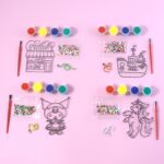 Kids Paint Coloring & Craft Activity Set with Beads (Mix Design, 1 Set) - Image 7