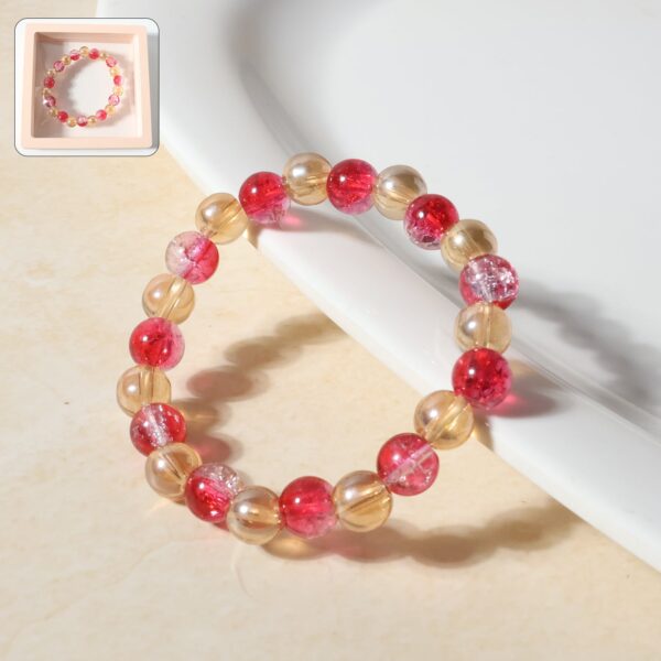 Elegant Beaded Stretch Bracelet (1 Pc)