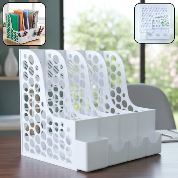 Multipurpose Desk Organizer File Holder (1 Pc)