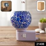 Kapoor Dani Mosaic Glass Electric Night Lamp (1 Pc) - Image 2