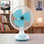 12V DC table fan with adjustable speed control