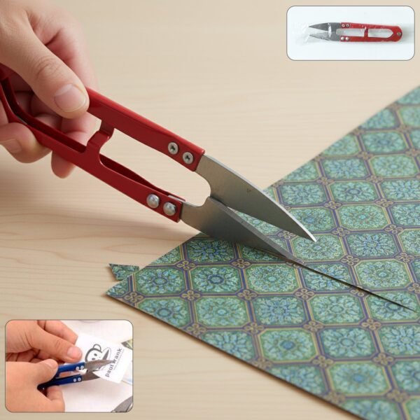 Thread cutter snip scissors for sewing, craft, and tailoring
