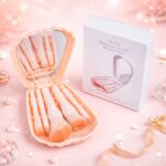 5 in 1 Makeup Brush Set with Mirror Box