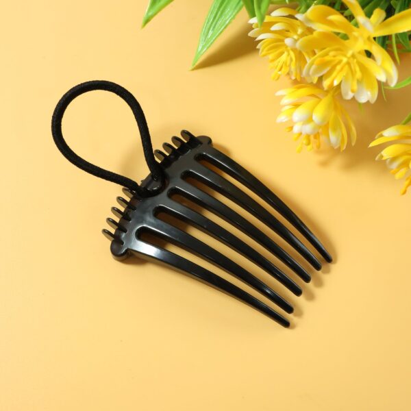 Volumizing hair bun comb clip for instant volume