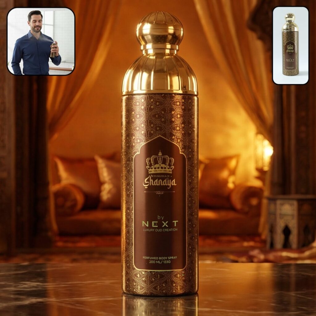 Next Shandaar Shandiya Premium Perfumed Body Spray for Men 200 ML