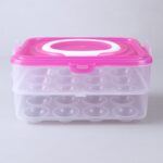Double Layer 24 Grid Egg Storage Box for Egg Storage Container - Image 8