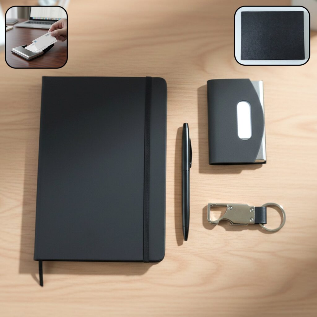 Premium 4 In 1 Travel Essentials Combo Executive Gift Set