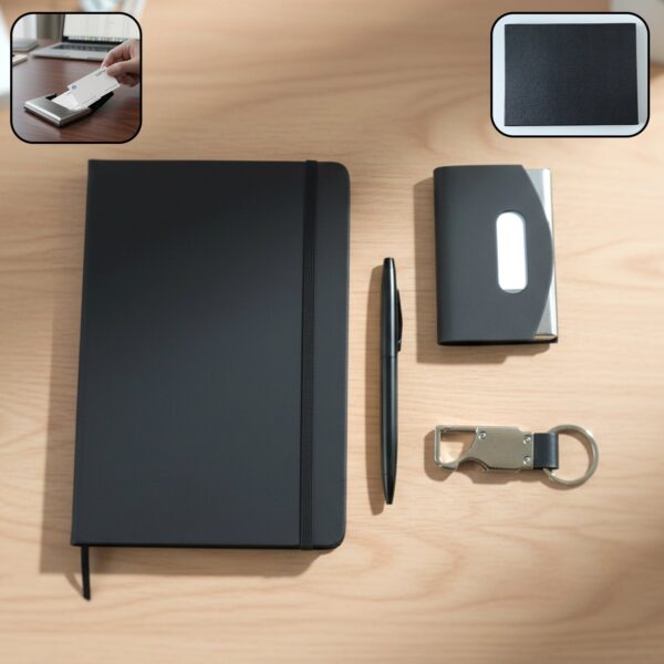 Premium 4 In 1 Travel Essentials Combo Executive Gift Set