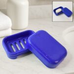 Rectangular Plastic Soap Case for Travel