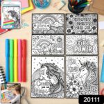 Creative Kids Colouring & Activity Poster Set (11 Pc) - Image 2
