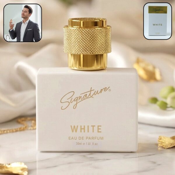 Signature Premium White Eau De Perfume for Men 30 ML
