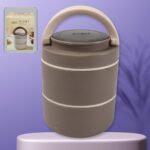 Ganesh Stack 2-Layer Stainless Steel Leak-Proof Lunch Box for Office, School, Picnic - Image 8