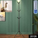 Floor Standing Metal Coat Rack Stand with Multi Hooks - Image 2