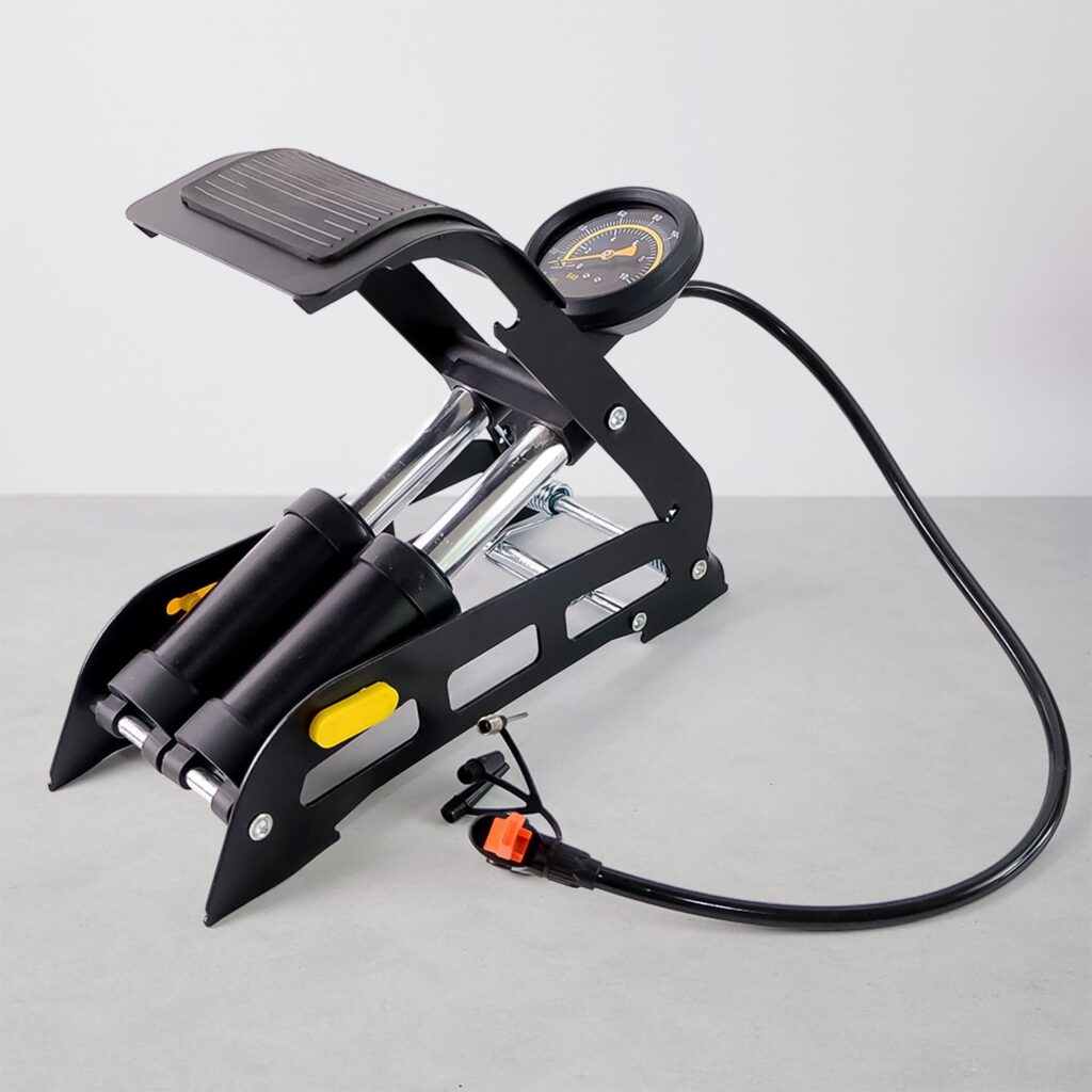 Portable Foot Air Pump for Car and Bike