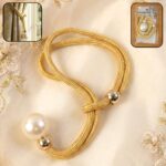 Premium Decorative Curtain Tieback with Pearl Accent