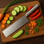 Professional Stainless Steel Vegetable Cleaver Knife