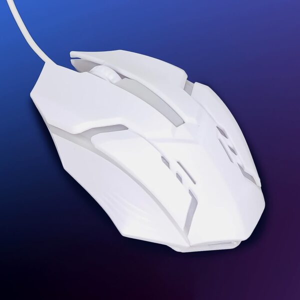 Colorful luminous USB wired gaming mouse