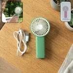 Portable USB Rechargeable Handheld Mini Fan