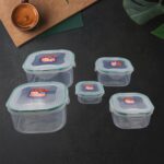 Kitchen Storage Containers Set – Fridge Organizer Lunch Boxes (5 Pcs) - Image 3