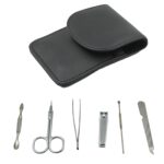6-in-1 Professional Nail Care Kit: Clippers, Scissors & More Nail (Travel or Home) - Image 8