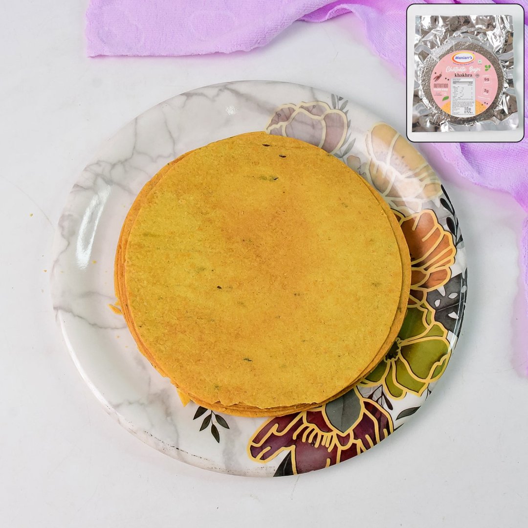 Maniarr's Chatpata Bajri Khakhra Wheat Chips 180gm