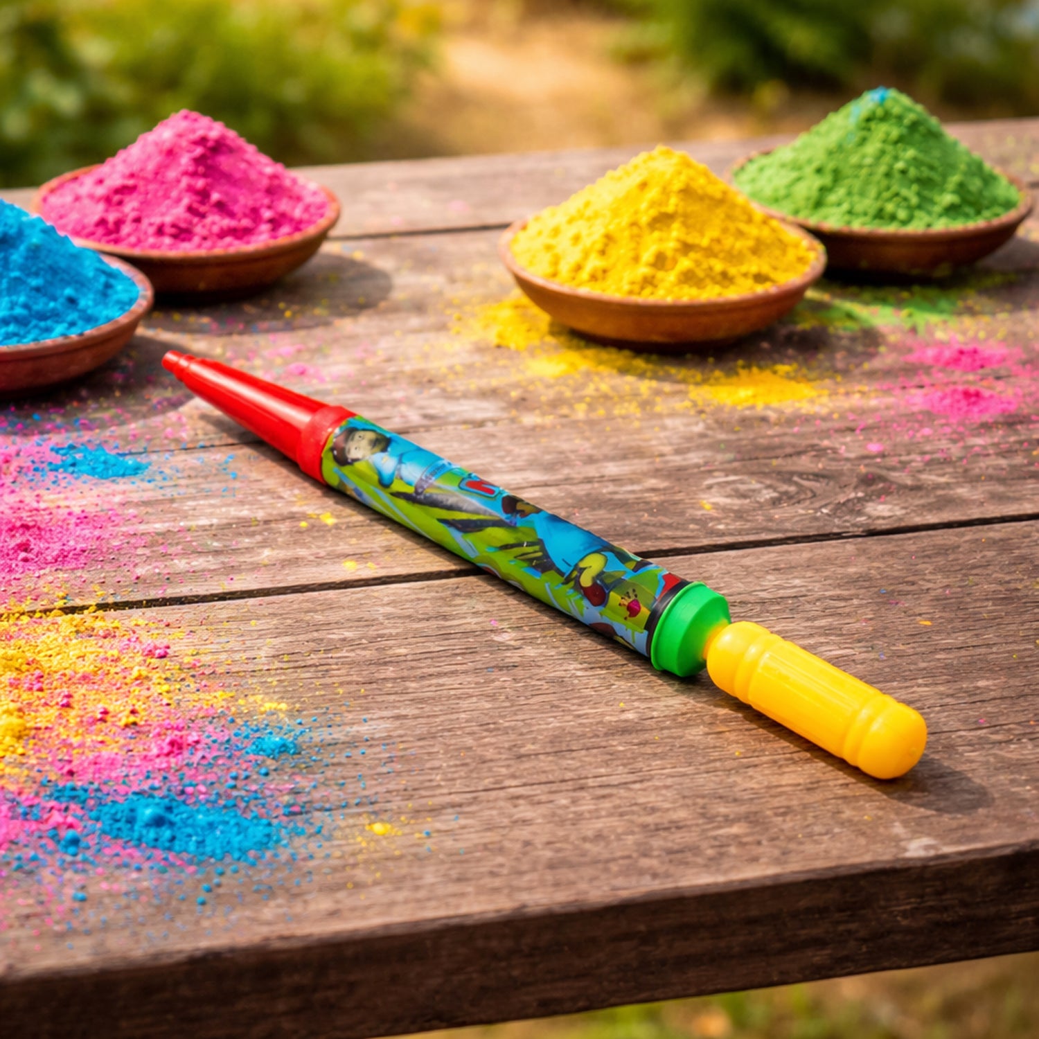 01_e4dac852-2caf-464a-9451-8b40b62cda67.jpg Long Range Plastic Holi Pichkari Water Gun Sprayer for Kids (1 Pc, 32 Cm) - Image 1