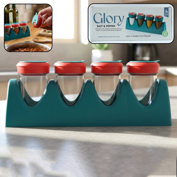 4-in-1 Multipurpose Spice Shaker Set