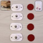 Heavy-Duty Furniture Moving Roller Mini Wheels 4 Piece Set