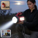 OMEGA 200W High Power Rechargeable LED Torch Light