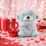 Soft Plush Teddy Bear with Heart-Shaped Love Showpiece Gift Set (2 Pc Set)