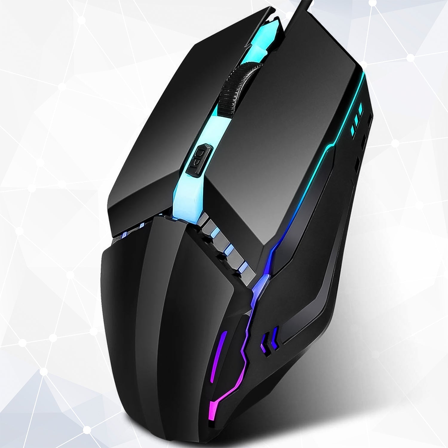 01_f15f8cd8-6f1a-48c8-820d-75957862e0f9.jpg USB Wired Mouse, Ergonomic Design Gaming Mouse (1 Pc) - Image 1