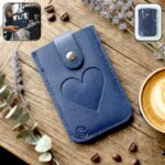 Premium RFID Protected Card Holder Wallet with Heart Embossed Design