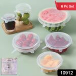 Reusable Stretchable Food Cover Set (6 Pc) - Image 2