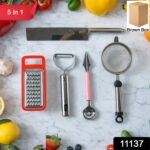 5 in 1 Multipurpose Kitchen Tool Combo Set (1 Set) - Image 2