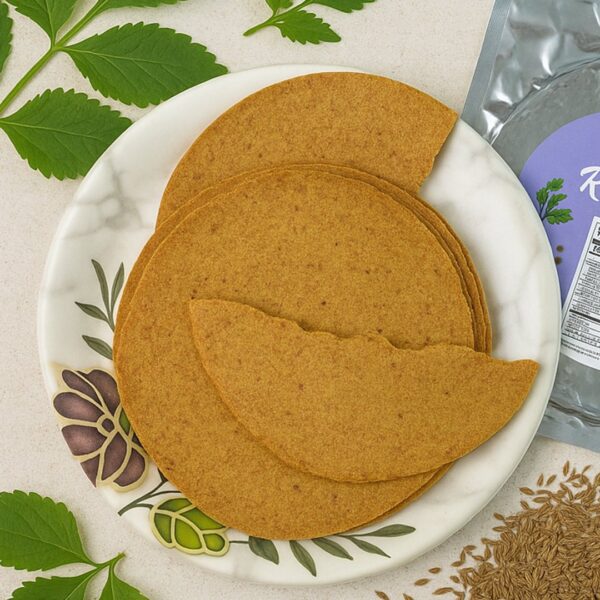 Maniarr's Carmonised Ragi Khakhra Wheat Chips 180gm