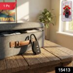 Secure 3-Digit Combination Travel Lock (1 Pc) - Image 2