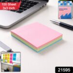 Sticky Note with 100 Sheets for Quick Notes (3×3 Inch) - Image 2