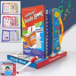 Musical Learning Study Book with Numbers, Letters