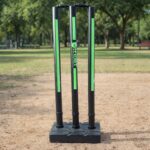 Cricket Stump Set with Heavy Base Stand (1 Set) - Image 7