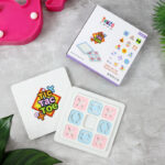 Tic Tac Toe Classic Strategy Board Game for Kids (1 Set) - Image 5