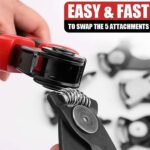 5 in 1 Wire Stripper Pliers Set  Soft Grip, Anti-Slip, Alloy Steel, Cutting & Stripping - Image 4