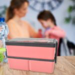 Plastic 2 Layer Leak Proof 3 Compartment Lunch Box for Office  (1 Pc) - Image 9