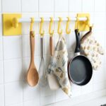 Wall-Mounted Multipurpose Kitchen & Utility Hanging Rack (2 Pc Set) - Image 4
